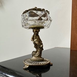 Vintage Cherub Salt Cellar
